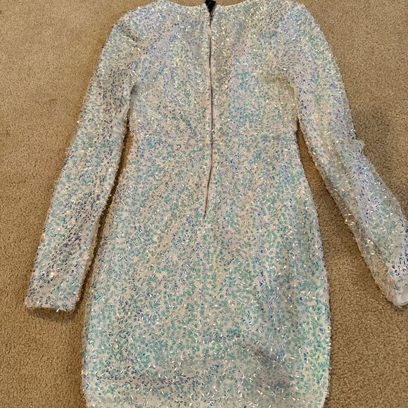 NWT love & lemonade dress sz small sequins bodycom cocktail dress - Picture 2 of 5